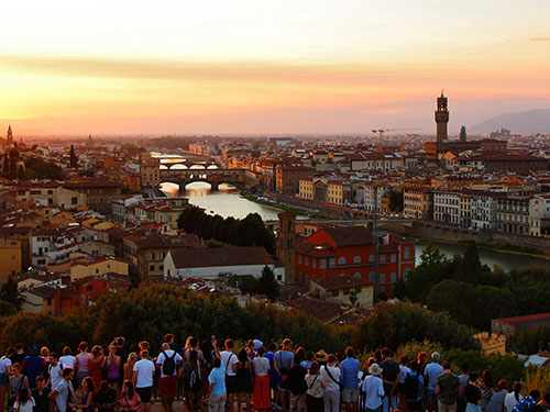 Piazzale Michelangelo Firenze Toscana